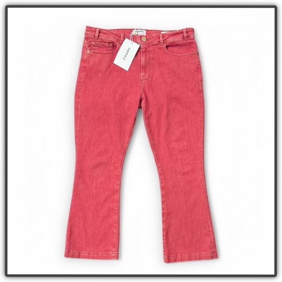 NWT Frame Denim Le Crop Mini Boot Jeans - Picture 10 of 16